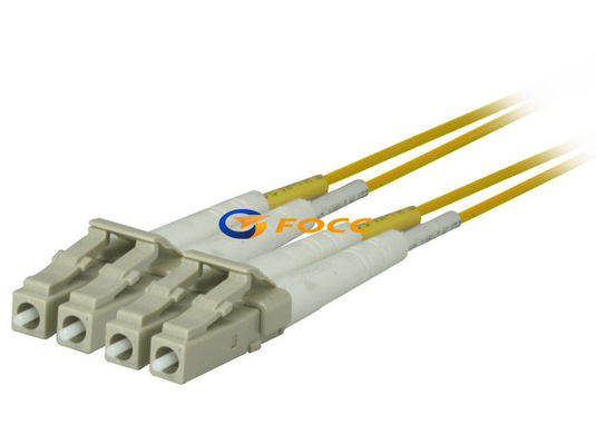 China High Speed 2 Fiber Optic Patch Cables PVC LC - LC Fiber Cable Performance supplier