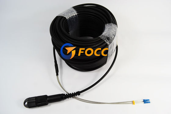 China Waterproof PDLC RRU Outdoor Fiber Optic Patch Cables 7.0mm Inside Armored supplier