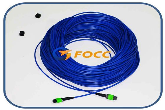 China 3.0mm Armored 12 Fibers MTP MTP Fiber Optic Patch Cable Singlemode Type supplier