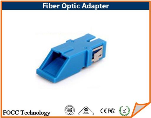 China Singlemode SC UPC Polishing Simplex Fiber Optic Cable Adapter Internal Shutter supplier