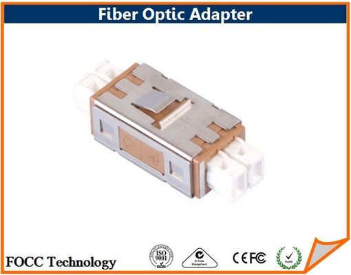 China MU Duplex Multimode Fiber Optic Network Adapter Using Zirconia Sleeves supplier