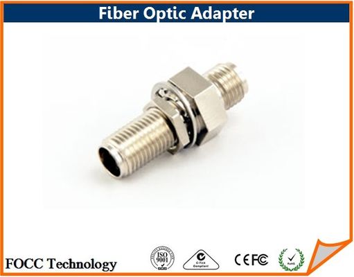 China Bare Bulkhead Fiber Optic Mounting Coupler Adapter SMA to SMA Adapter supplier