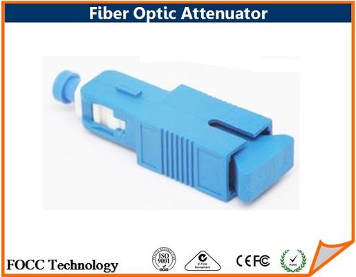 China Single Mode SC Male To Female Fiber Optic  Attenuator 1dB to 30dB supplier