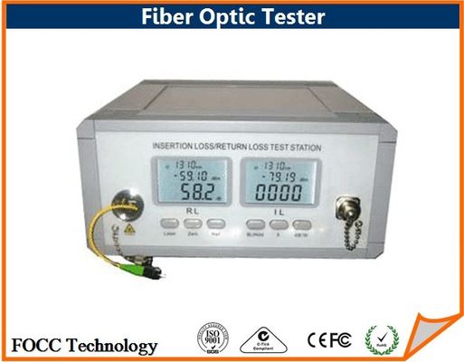 China Insertion Loss and Return Loss Optical Fiber Tester , FC - APC Fiber Connectors supplier