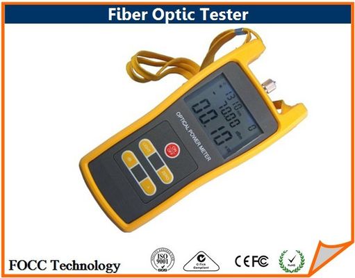 China Handheld Compact Fiber Optic Laser Tester For Optical Power Measurement supplier