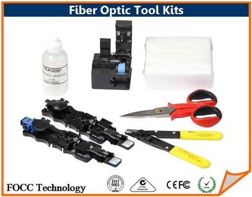 China Non - alcohol Cleaning Fiber Optic Tool Kits Of Typical Termination supplier