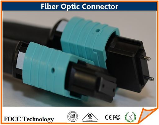 China Simplex MPO / MTP Ribbon Fiber Optic Connector / Male And Female Connectors supplier