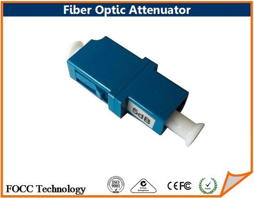 China Variable Fixed 5dB Fiber Optic Attenuator Plug in Type , High Precision supplier