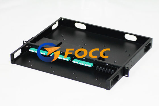 China LGX 1 U Pre - terminated MTP/MPO Fiber Breakout Cable MPO MTP Modular Patch Panels supplier