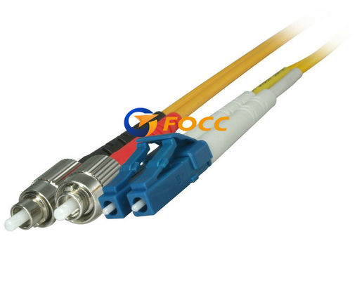 China FC LC 2 Cores LSZH Fibre Optics Cable For Testing Instruments supplier