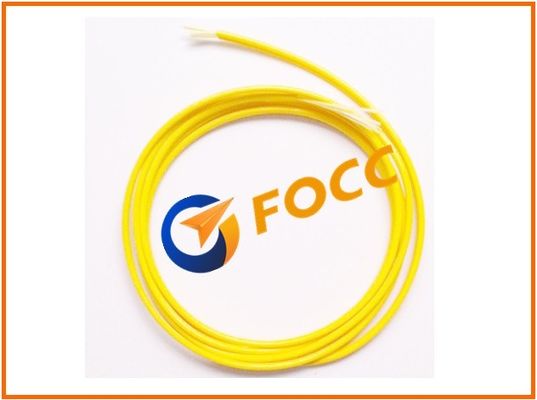China Outdoor 3.0mm LSZH Single Mode Fiber Optic Cable With Yellow Outer Sheath supplier
