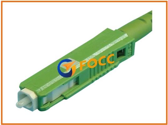 China Single Mode MU SC Fiber Optic Connector with RoHS and REACH For Network supplier