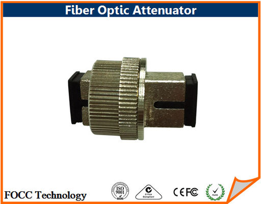 China SC Variable Optical Fiber Optic Attenuator for CATV , Fixed Optical Attenuator supplier
