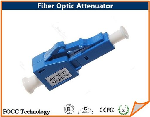 China Network Fiber LC UPC Singlemode Male to Female Fixed Optical Attenuator 30dB supplier
