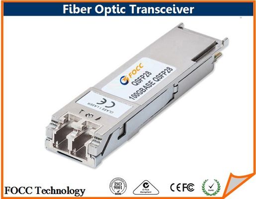 China High Speed 100G Fiber Optic Transceiver QSFP28 Multimode SFP Transceiver Module supplier