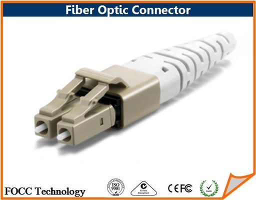 China Network Singlemode Fiber Optic LC Connector For Dual Cable and Zip Cord Terminated supplier