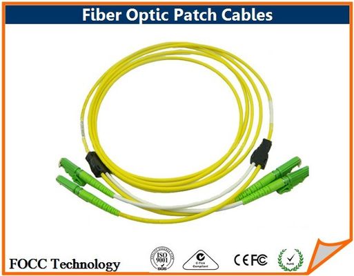 China Duplex 2.0mm E2000 Fiber Optic Patch Cables Single Mode On Patch Panel supplier