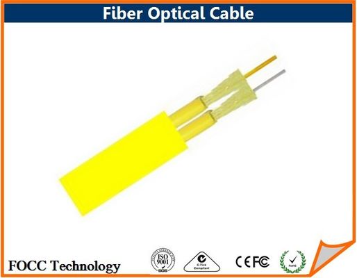 China 2 Sub Core Flat Twin Direct Burial Fiber Optic Cable Flame-retardant Jacket supplier