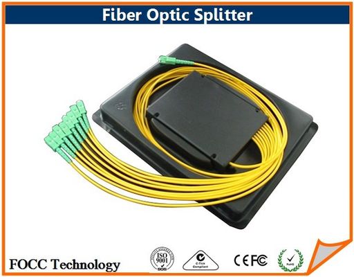China Multiport FBT Network Fiber Optic Splitter , Passive Optical Power Ra\ck Mount Splitter supplier
