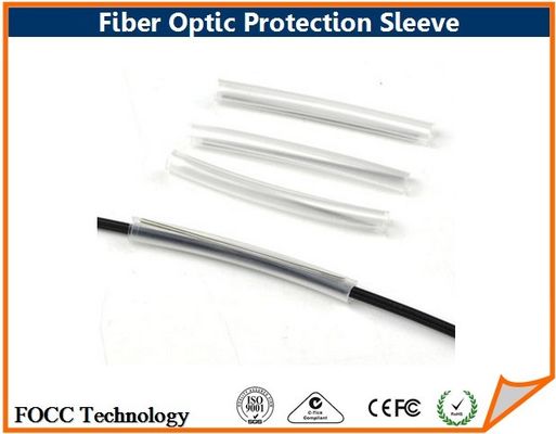 China 2.5mm Diameter Fiber Optic Protection Sleeve For Optical Fiber Closure , 60mm Length supplier
