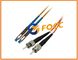 PVC Jacket ST to MU Fiber Optic Patch Cables Multimode Duplex OM1 , 2.0mm supplier